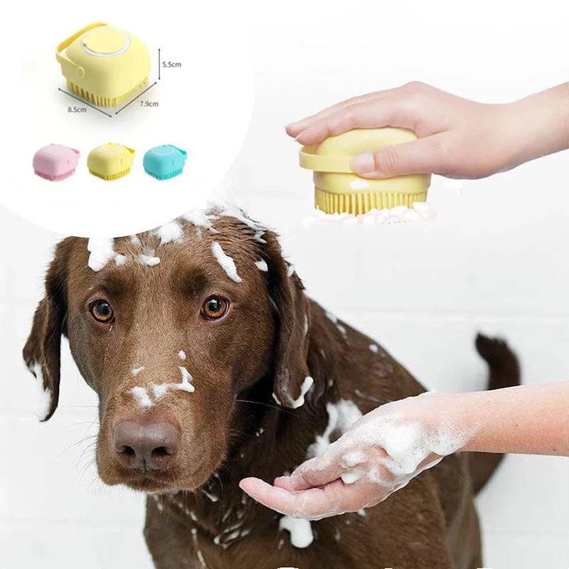 Silicone Brush Massage Pet